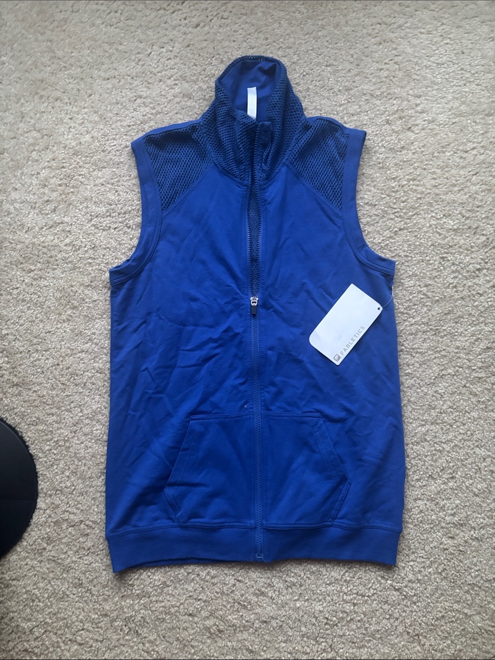 Fabletics Royal Blue Mesh Vest